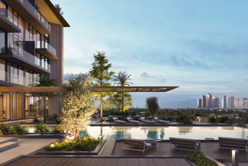 The Highgrove - amenities deck
